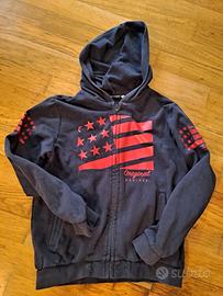 Felpa blu Original Marines 9/10 anni cappuccio