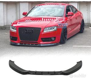 SPOILER LIP AUDI A5 S LINE 07-12 NERO LUCIDO