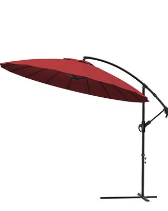 Ombrellone giardino modello japan colore rosso
 3m