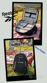 Zaino Trolley Scuola Picnic REEBOK Nuovo