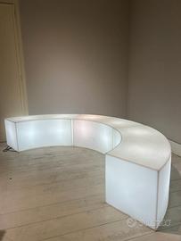 PANCHE LUMINOSE EMICIRCOLARI DELL'AZIENDA SLIDE