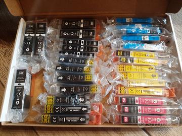 Cartucce 550XL nero e 551XL Y/C/M