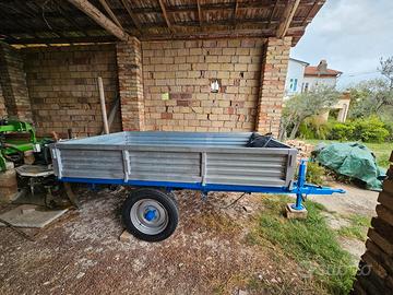 Rimorchio agricolo appendice ribaltabile 15 ql