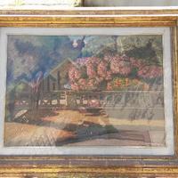 Gino Romiti - Quadro "La Baracchina Rossa" Livorno