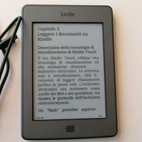 Ebook Kindle touch,