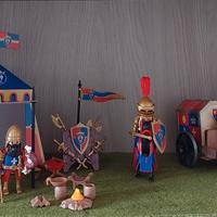 Playmobil Knights Accampamento Cavalieri d'oro
