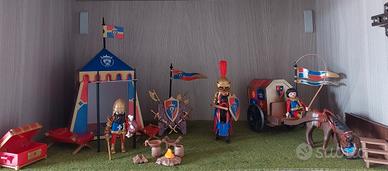 Playmobil Knights Accampamento Cavalieri d'oro