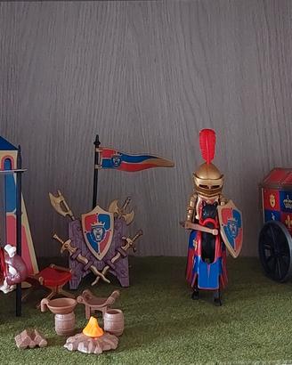 Playmobil Knights Accampamento Cavalieri d'oro