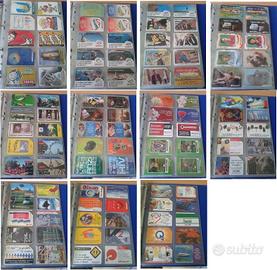 Tessere schede telefoniche bassa tiratura