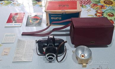 Fotocamera analogica Ferrania Eura anni 50