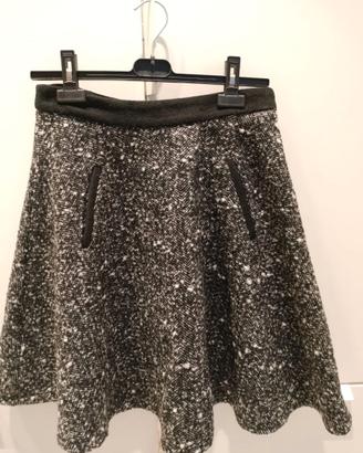 Gonna grigia, nera e bianca You & You Jeans