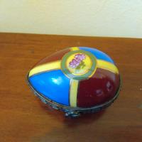 Uovo Porcelain Art, vintage, con cerniera