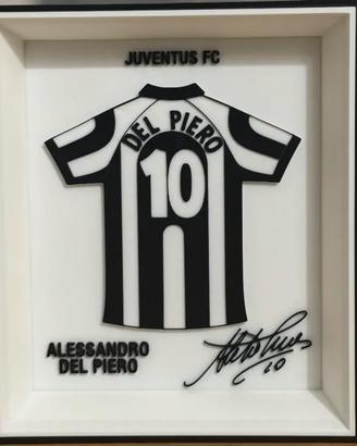 Cornice Maglia Alessandro Del Piero Juventus FC