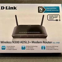 Modem Router N300 ADSL2+ D-Link DSL-2750B