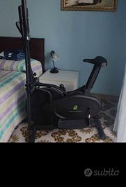cyclette ellittica 2in1