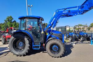 Trattore Solis 90Cv.con caricatore frontale e cabi