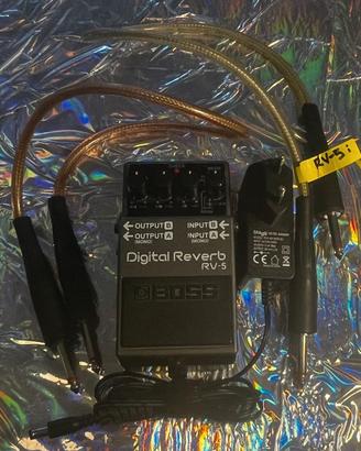 Boss RV-5 Pedale Reverb — Classico