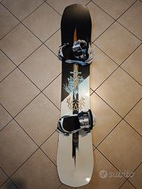 Snowboard Salomon Assassin  e attacchi Burton