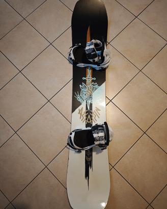 Snowboard Salomon Assassin  e attacchi Burton