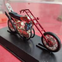 Modellino moto Politoys Chopper 