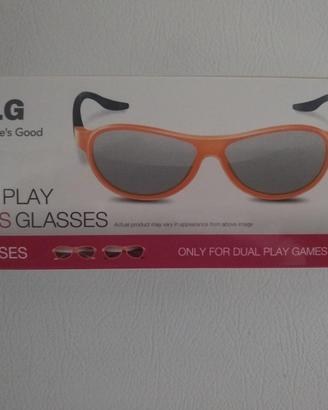 Occhiali da gioco 3D per tv LG nuovi (2 paia)