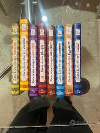 Collezzione diario di una schiappa otto volumi