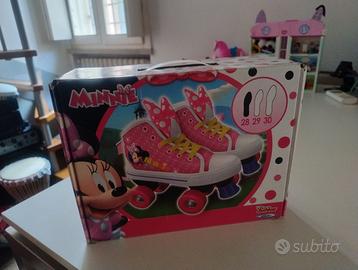 Pattini bambina minnie Numero 28 come nuovi