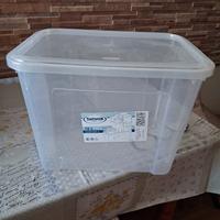 Contenitore plastica nuovo con coperchio