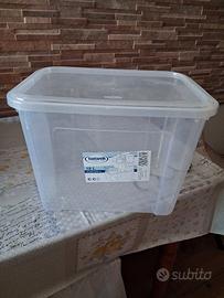 Contenitore plastica nuovo con coperchio