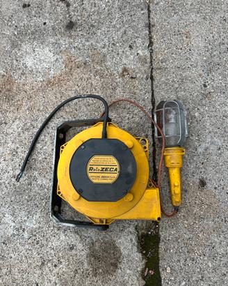 Avvolgicavo Automatico con Lampada Rotozeca