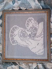 Quadro artistico fatto a mano all'unginetto