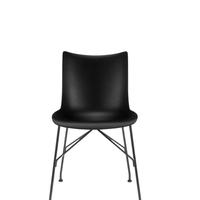 Sedia Kartell P/Wood legno nero