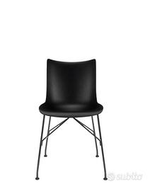 Sedia Kartell P/Wood legno nero