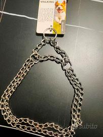 Collare cane catena acciaio Croci 55 cm 