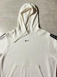 Nike felpa bianca con cappuccio - XL