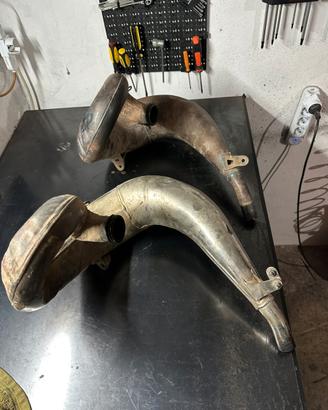 2 Pance marmitta ktm 300