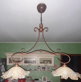 Lampadario vetro di Murano