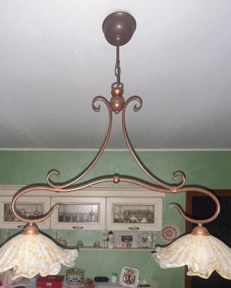 Lampadario vetro di Murano