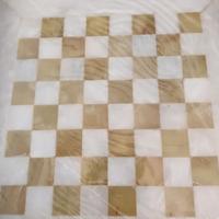 Scacchiera in marmo 20,3×20,3