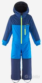 Tuta sci bambino 100 azzurra WEDZE