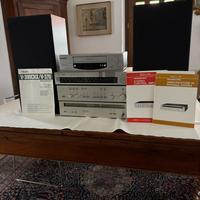 Impianto stereo vintage anni 80