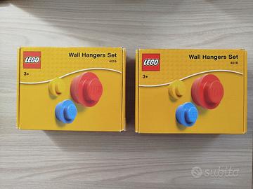 Lotto 2 scatole Appendiabiti LEGO