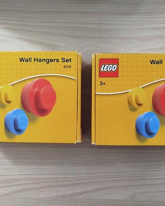 Lotto 2 scatole Appendiabiti LEGO