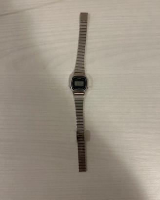 Orologio Casio Vintage LA670WA Argento Donna