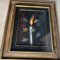 Quadro dipinto ad olio Verdirosi Umberto