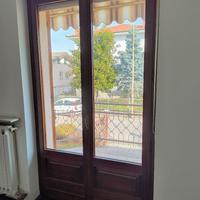 Infissi in legno- doppio vetro + persiane abbinate