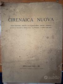 libro storico Cirenaica Bengasi 1933 colonie 