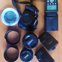 NIKON D5100 + ottiche
