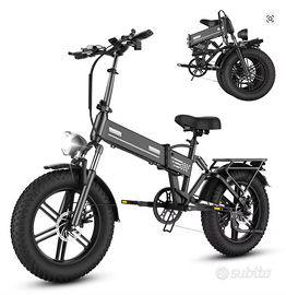 Bicicletta Elettrica Fat Tire 20″ NUOVA 48V 250W