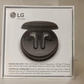 Cuffie nere LG Tone free UV nano FN6 wireless